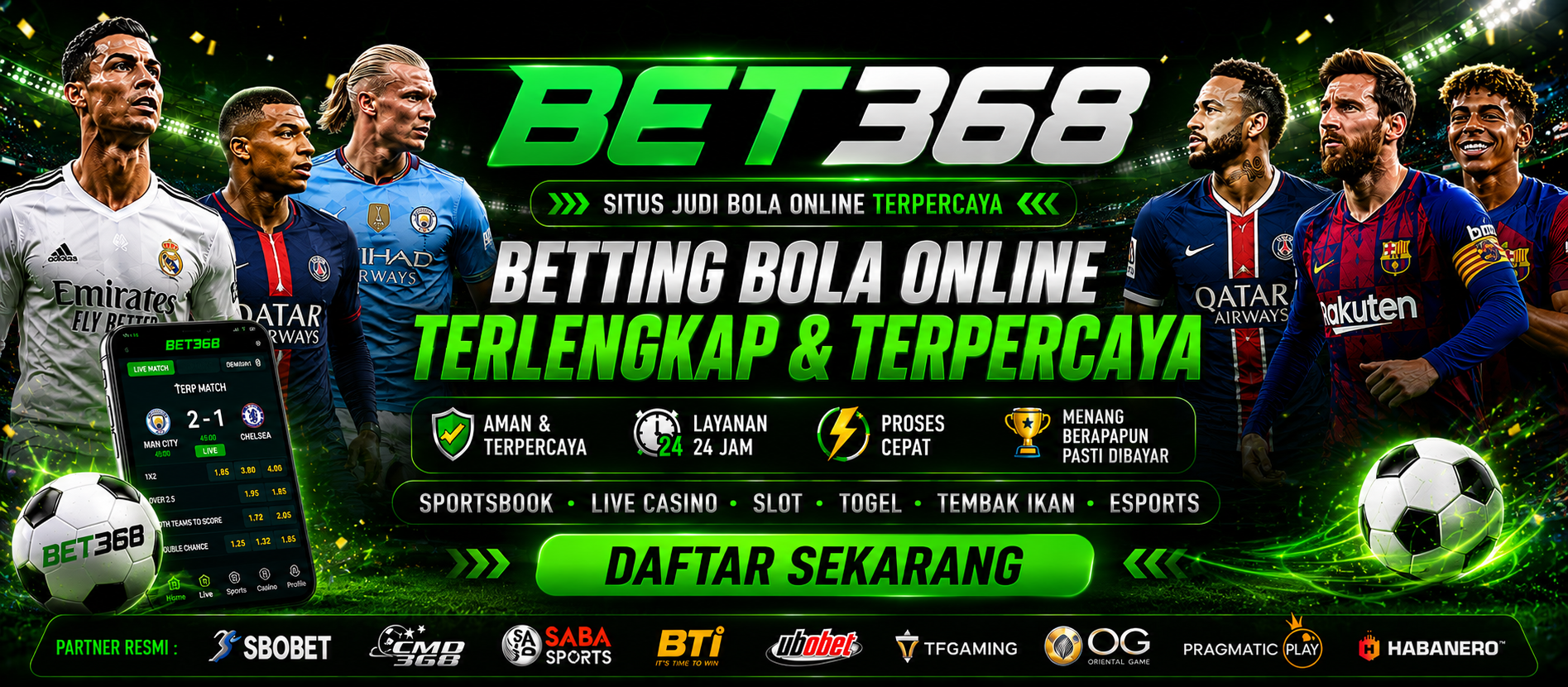 Banner Promosi Bola