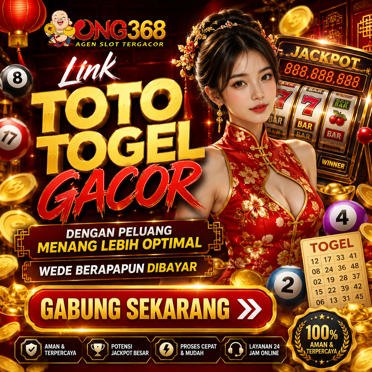 ONG368  ONG368 | Link Toto Togel Gacor Dengan Peluang Menang Lebih Optimal by Hey siriusly
